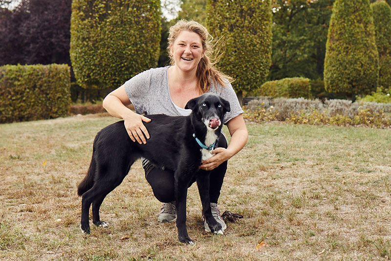 Hansehund Verena Mörtel